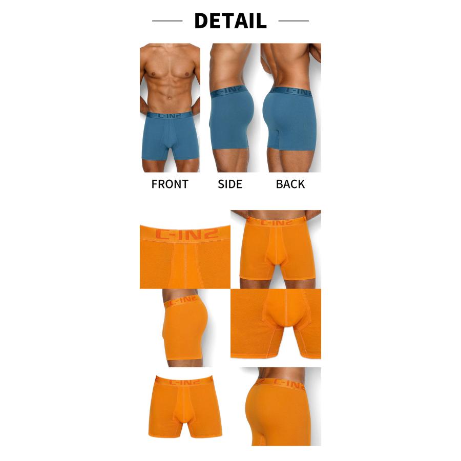 ボクサーパンツ メンズ ロングボクサーパンツ メンズ C-IN2 CORE MID RISE BOXER コットン 100% 綿 シーインツー CIN2 下着 男性 セクシー |  | 15
