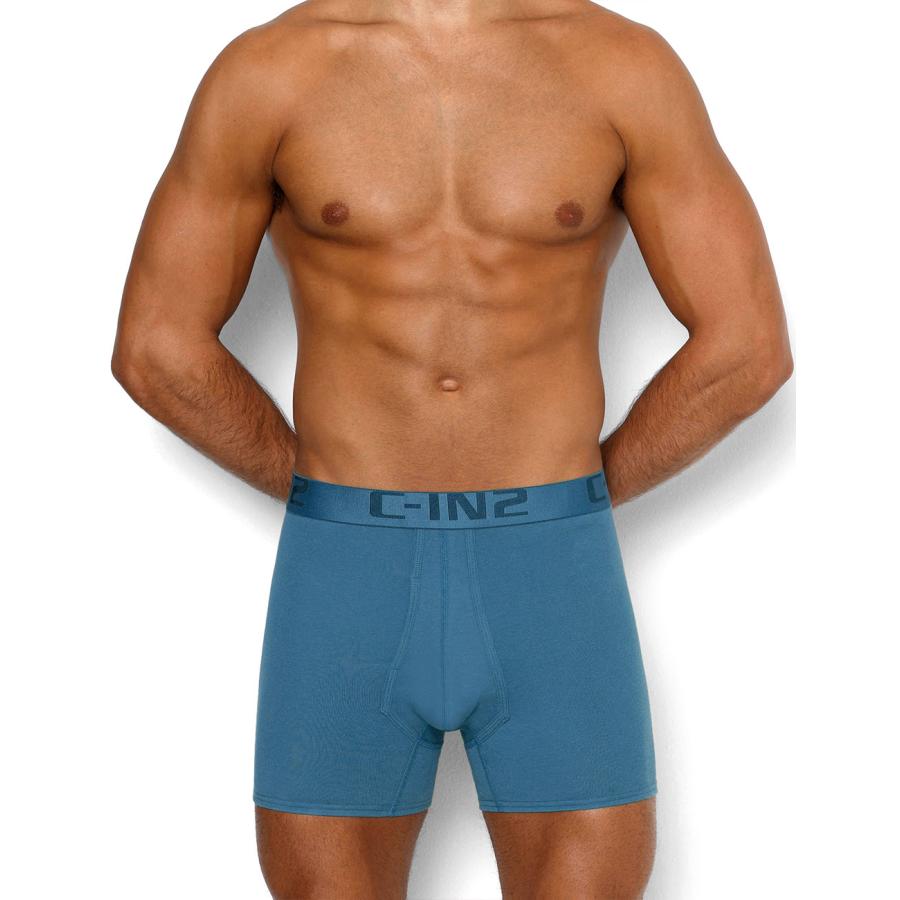 ボクサーパンツ メンズ ロングボクサーパンツ メンズ C-IN2 CORE MID RISE BOXER コットン 100% 綿 シーインツー CIN2 下着 男性 セクシー |  | 08