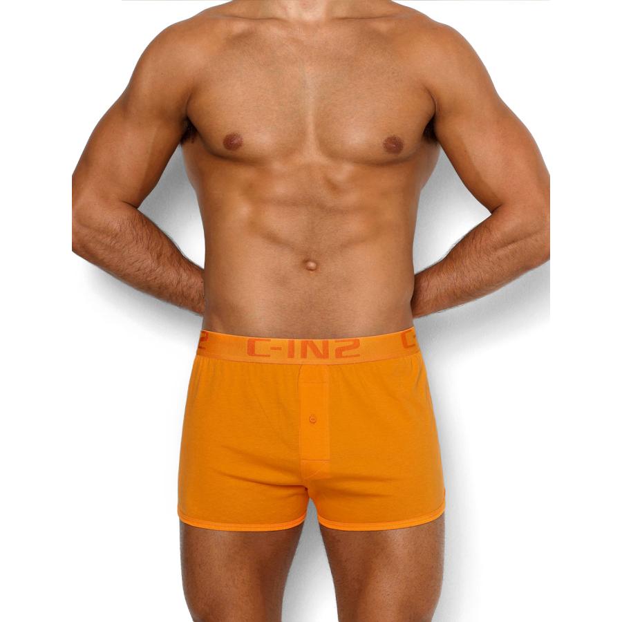 ニットトランクス メンズ 前開きトランクス C-IN2 CORE RUNNER BOXER コットン 100% 綿 シーインツー CIN2 下着 男性 セクシー | C-IN2 | 25