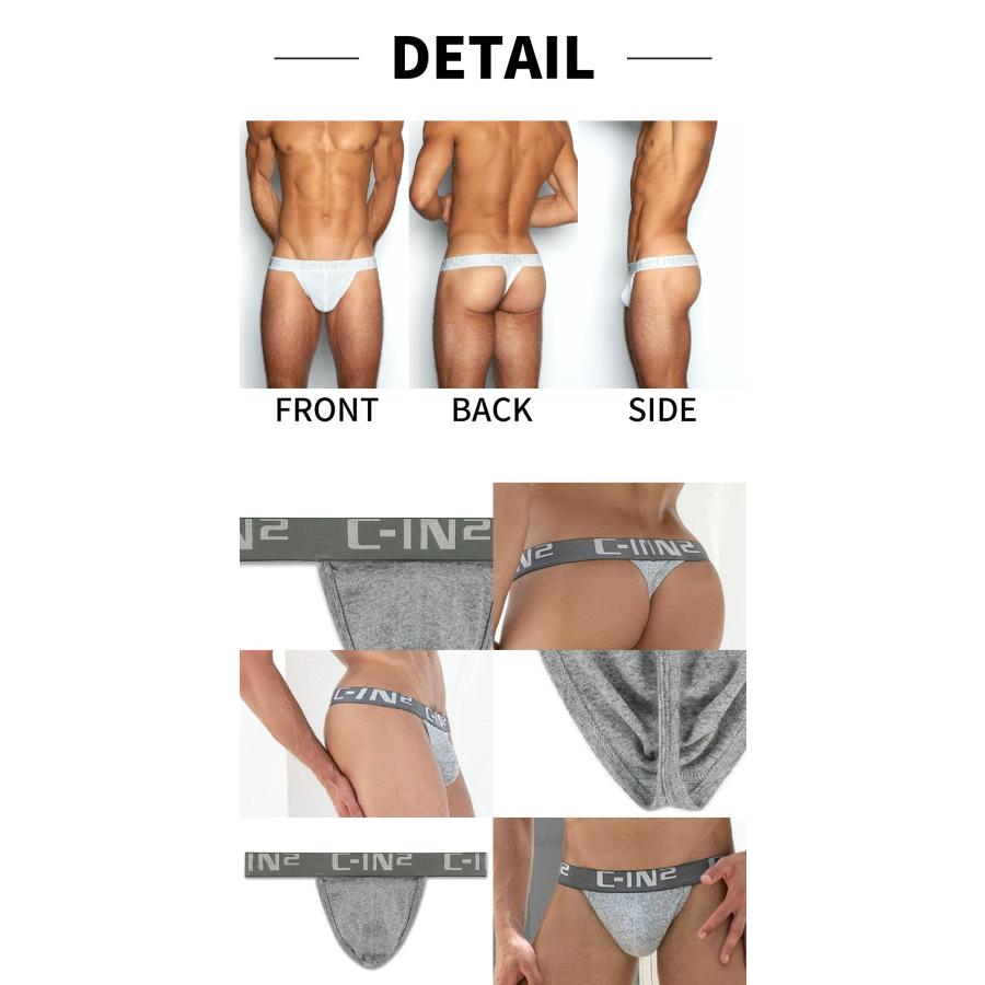 メンズTバック メンズ Tバック C-IN2 CORE CLASSIC THONG ティーバック サポーター コットン 100% 綿 シーインツー CIN2 下着 男性 セクシー | C-IN2 | 30