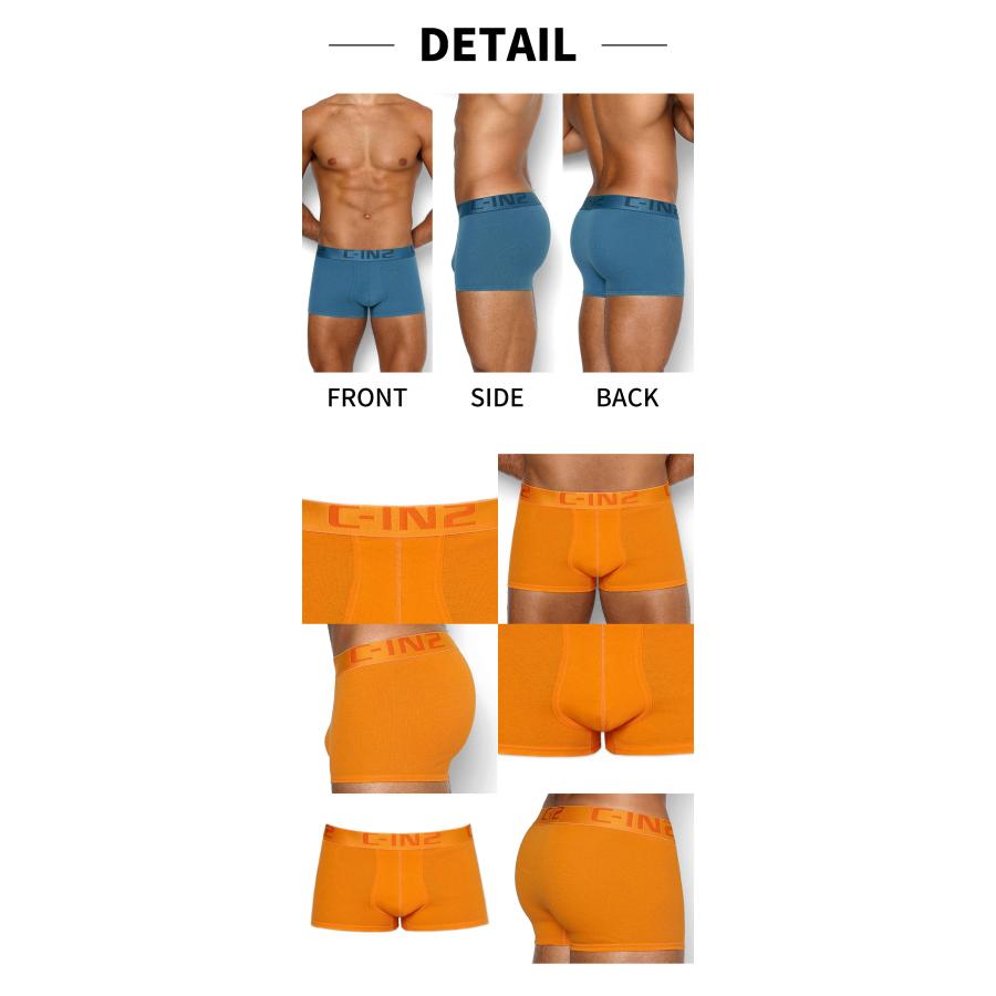 ボクサーパンツ メンズ ボクサーパンツ メンズ C-IN2 CORE MID RISE TRUNK コットン 100% 綿 シーインツー CIN2 下着 男性 セクシー |  | 15