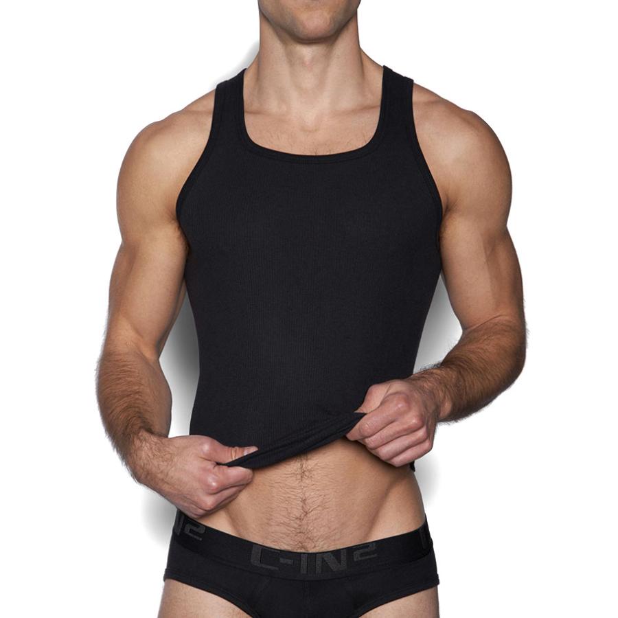 タンクトップ メンズ C-IN2 LAYERS インナーシャツ ピマコットン 100% 綿 シーインツー CIN2 下着 男性 セクシー | C-IN2 | 14