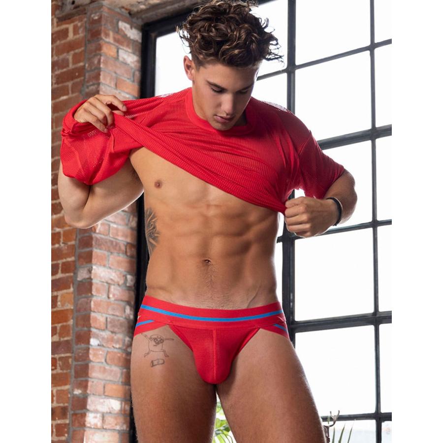 ブリーフ メンズ ローライズブリーフ ハッスルブリーフ C-IN2 SCRIMMAGE HUSTLE BRIEF ビキニブリーフ メッシュ シーインツー CIN2 下着 男性 セクシー | C-IN2 | 15