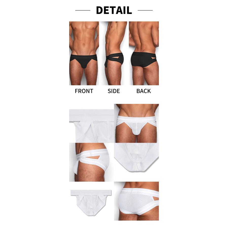 ブリーフ メンズ ローライズブリーフ ハッスルブリーフ C-IN2 SCRIMMAGE HUSTLE BRIEF ビキニブリーフ メッシュ シーインツー CIN2 下着 男性 セクシー | C-IN2 | 18