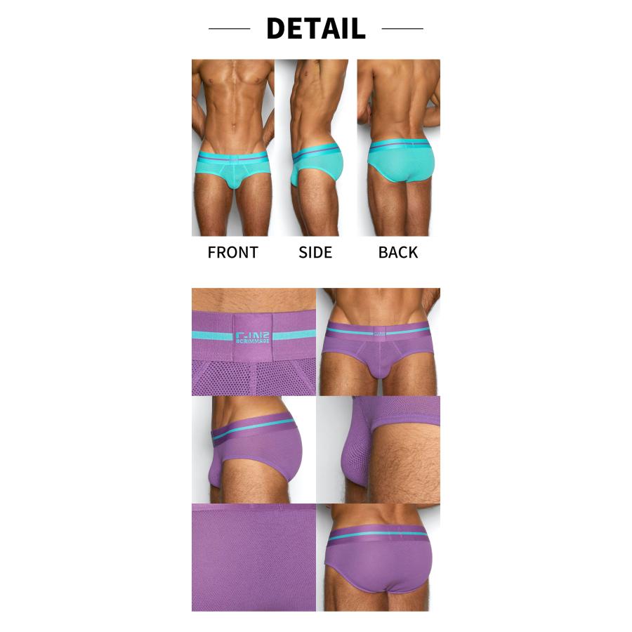 ブリーフ メンズ ローライズブリーフ C-IN2 SCRIMMAGE LOWRISE BRIEF ブリーフ メッシュ シーインツー CIN2 下着 男性 セクシー | C-IN2 | 19
