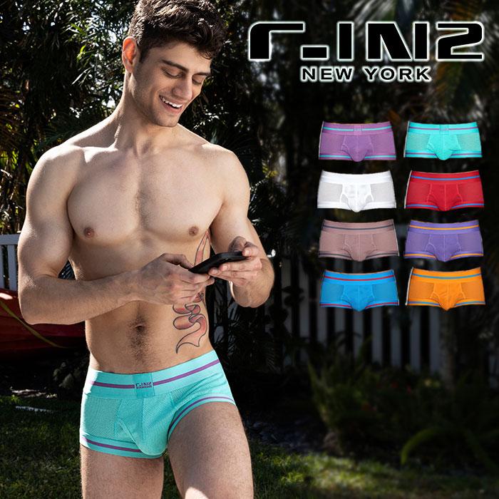 ボクサーパンツ メンズ ローライズボクサーパンツ C-IN2 SCRIMMAGE FLY FRONT TRUNK 前開きローライズ メッシュ シーインツー CIN2 下着 男性 セクシー | C-IN2