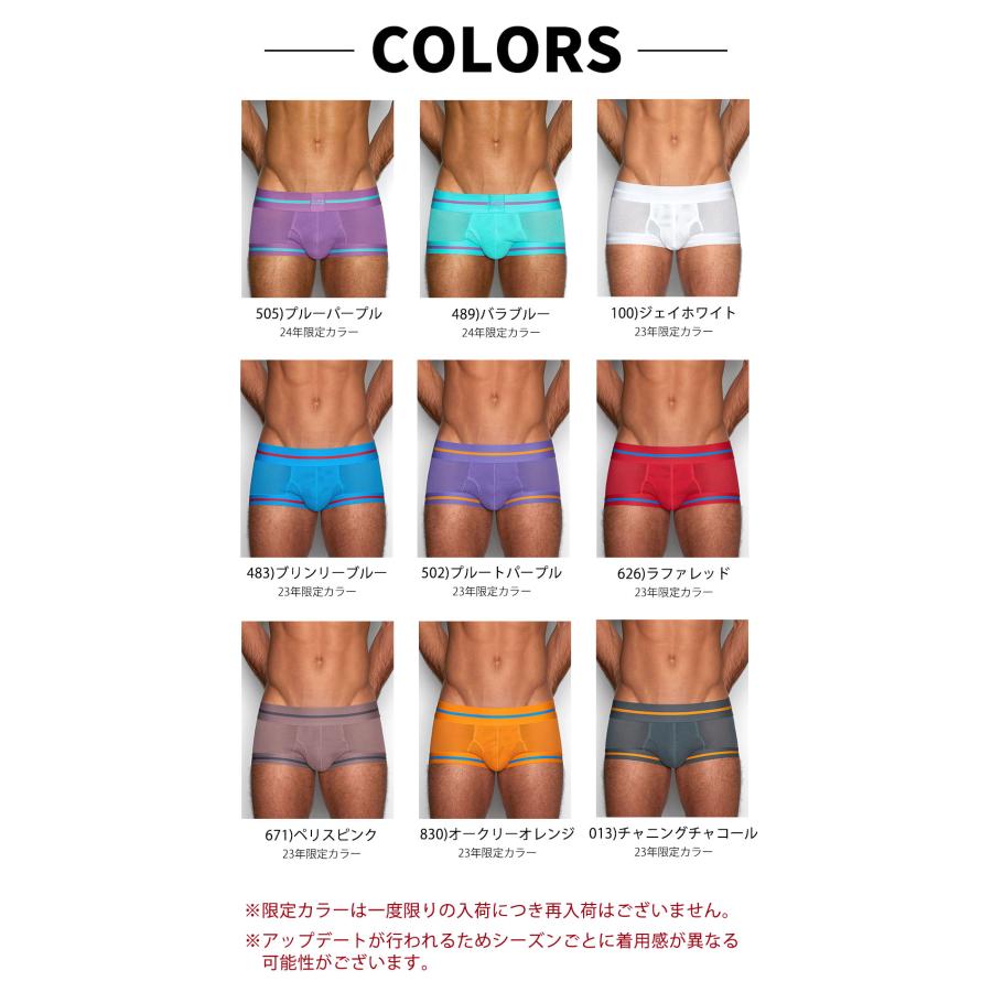 ボクサーパンツ メンズ ローライズボクサーパンツ C-IN2 SCRIMMAGE FLY FRONT TRUNK 前開きローライズ メッシュ シーインツー CIN2 下着 男性 セクシー | C-IN2 | 21