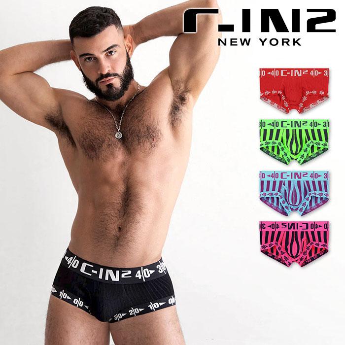 ボクサーパンツ メンズ ローライズボクサーパンツ C-IN2 HARD FLY FRONT TRUNK 前開き シーインツー CIN2 下着 男性 セクシー | C-IN2