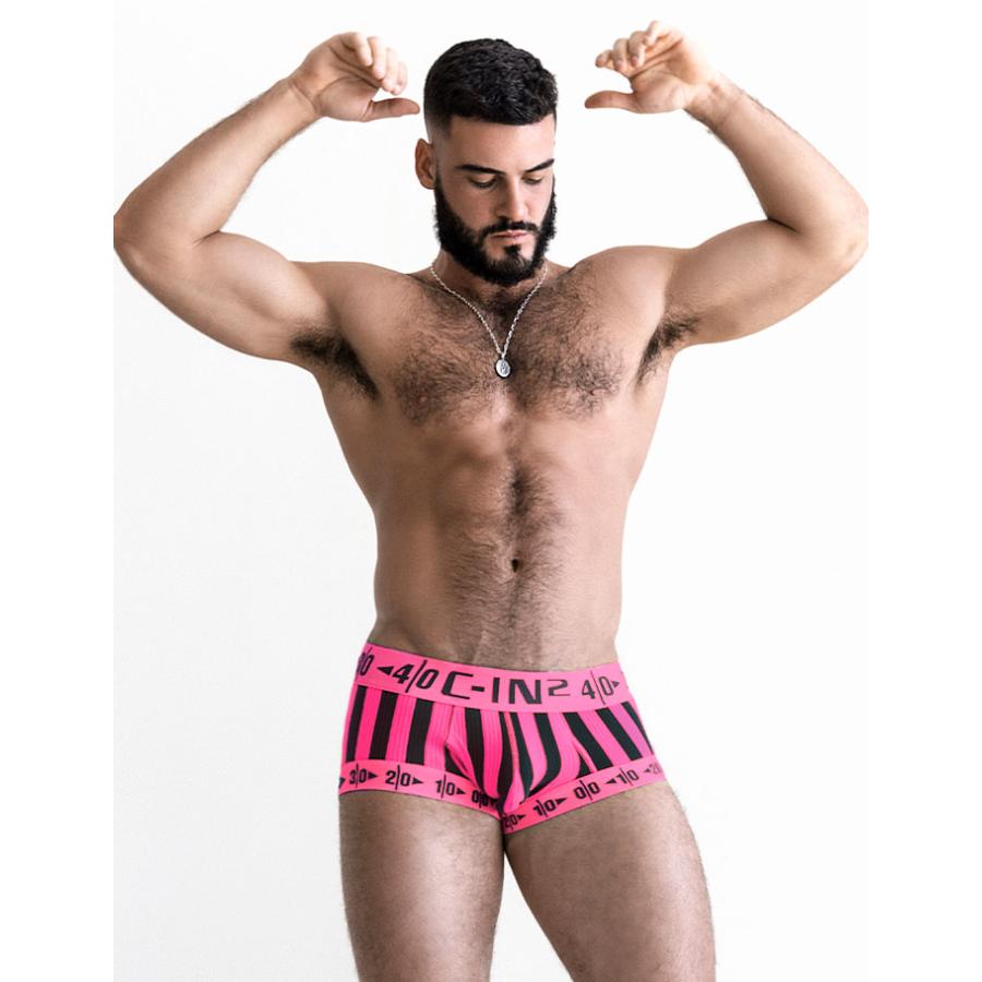ボクサーパンツ メンズ ローライズボクサーパンツ C-IN2 HARD FLY FRONT TRUNK 前開き シーインツー CIN2 下着 男性 セクシー | C-IN2 | 10