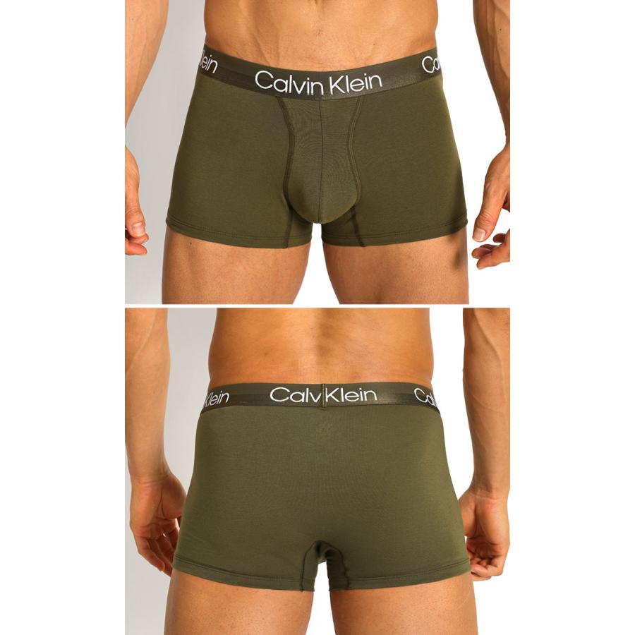カルバンクライン ボクサーパンツ 3枚セット メンズ ローライズ CK MODERN STRUCTURE BOXER TRUNK 下着 男性 ブランド おしゃれ プレゼント ギフト | Calvin Klein | 08
