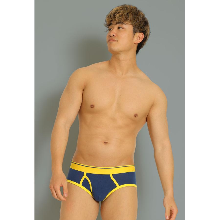 クラシックブリーフ メンズ ブリーフ 前開き 日本製 コットン 綿 ヒーローカラーズ カラフル パンツ 下着 男性 ブランド プレゼント | ヒーローカラーズ | 23