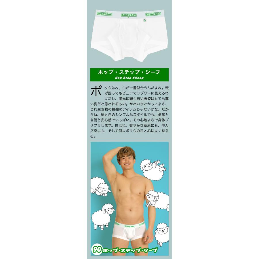 ボクサーパンツ メンズ 前開きローライズ 日本製 コットン 綿 ヒーローカラーズ EARTH-DAY EVERY-DAY カラフル 下着 男性 ブランド プレゼント | ヒーローカラーズ | 20