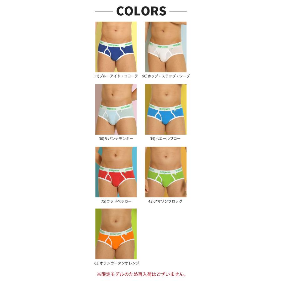 クラシックブリーフ スタンダードブリーフ メンズ 前開き 日本製 コットン 綿 ヒーローカラーズ EARTH-DAY EVERY-DAY カラフル パンツ 下着 ブランド プレゼント | ヒーローカラーズ | 26