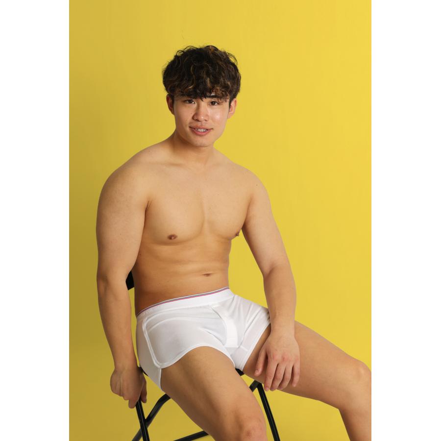 トランクス メンズ 前開き ニットトランクス 日本製 コットン 綿 ヒーローカラーズ カラフル パンツ 下着 男性 ブランド プレゼント | ヒーローカラーズ | 30