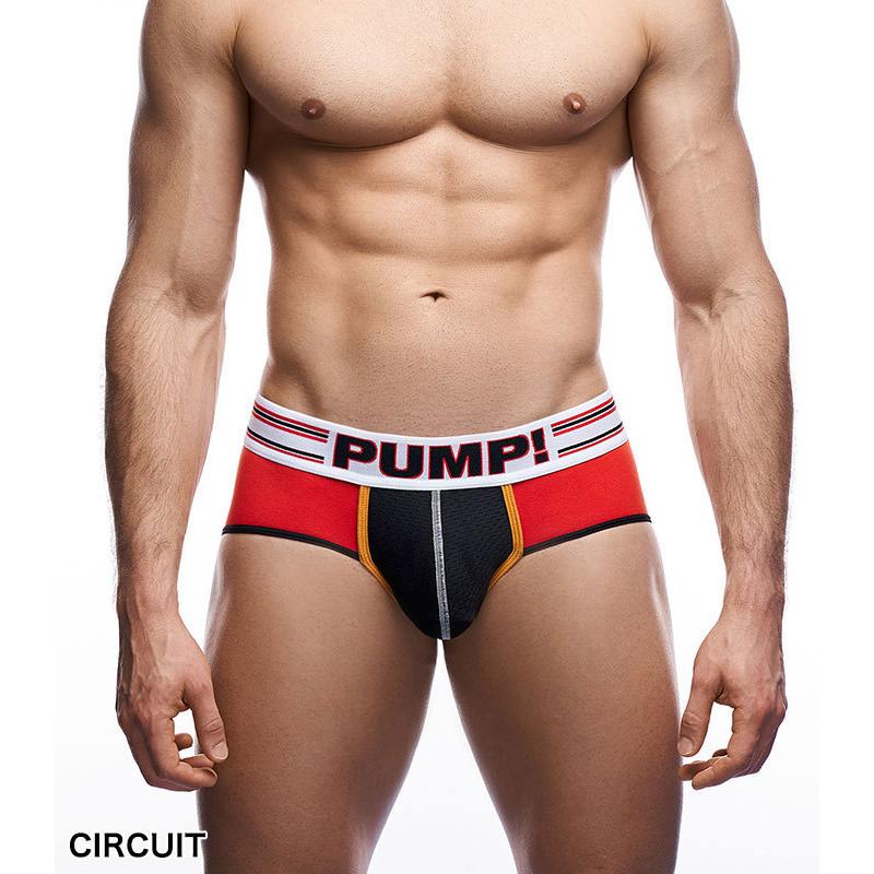 ブリーフ メンズ ローライズブリーフ PUMP UNDERWEAR E-RACER BRIEF パンプ スポーツ 吸汗速乾 パンツ 下着 男性 ブランド セクシー | PUMP! UNDERWEAR | 07