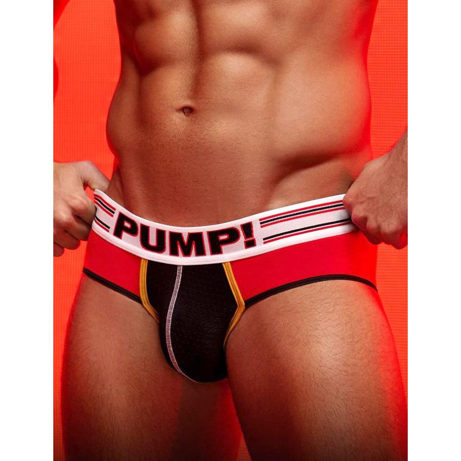 ブリーフ メンズ ローライズブリーフ PUMP UNDERWEAR E-RACER BRIEF パンプ スポーツ 吸汗速乾 パンツ 下着 男性 ブランド セクシー | PUMP! UNDERWEAR | 06