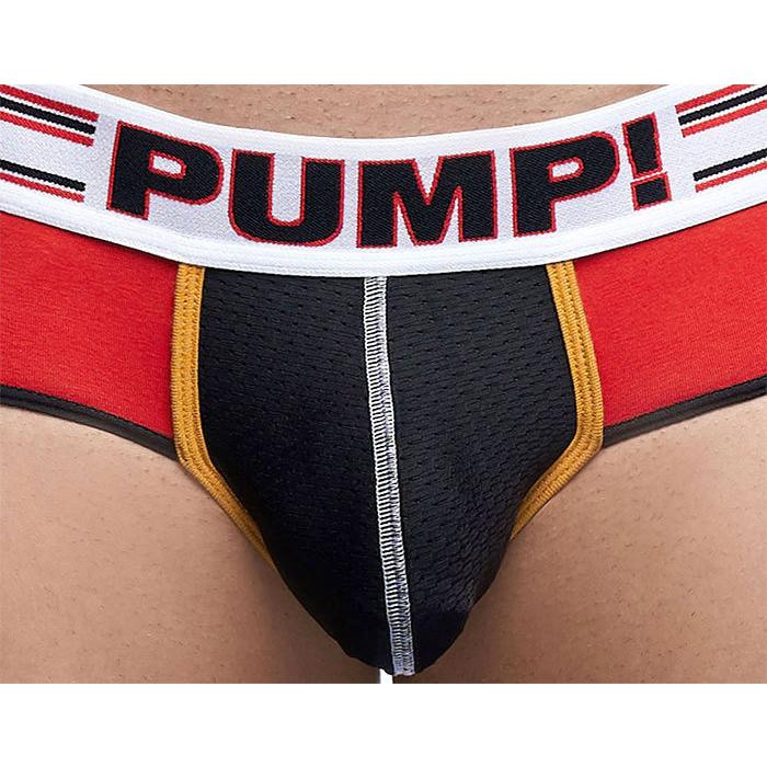 ブリーフ メンズ ローライズブリーフ PUMP UNDERWEAR E-RACER BRIEF パンプ スポーツ 吸汗速乾 パンツ 下着 男性 ブランド セクシー | PUMP! UNDERWEAR | 14