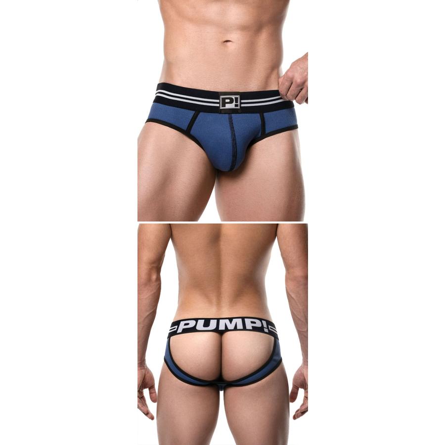 Oバック メンズ ローライズブリーフ バックレス PUMP UNDERWEAR ROUND2 BACKLESS BRIEF パンプ スポーツ 吸汗速乾 パンツ 下着 男性 ブランド セクシー | PUMP! UNDERWEAR | 16