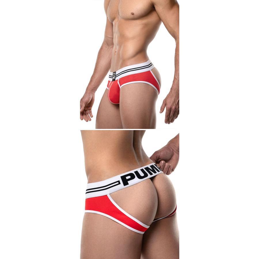 Oバック メンズ ローライズブリーフ バックレス PUMP UNDERWEAR ROUND2 BACKLESS BRIEF パンプ スポーツ 吸汗速乾 パンツ 下着 男性 ブランド セクシー | PUMP! UNDERWEAR | 17