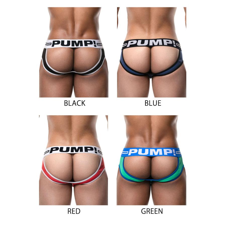 Oバック メンズ ローライズブリーフ バックレス PUMP UNDERWEAR ROUND2 BACKLESS BRIEF パンプ スポーツ 吸汗速乾 パンツ 下着 男性 ブランド セクシー | PUMP! UNDERWEAR | 23