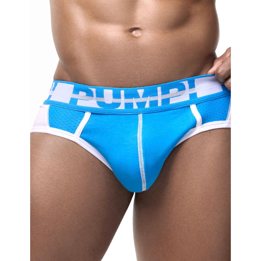 ブリーフ メンズ ローライズブリーフ PUMP UNDERWEAR MATCH POINT BRIEF パンプ スポーツ メッシュ パンツ 下着 男性 ブランド セクシー | PUMP! UNDERWEAR | 04