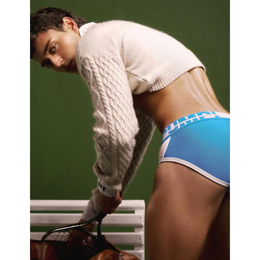 ブリーフ メンズ ローライズブリーフ PUMP UNDERWEAR MATCH POINT BRIEF パンプ スポーツ メッシュ パンツ 下着 男性 ブランド セクシー | PUMP! UNDERWEAR | 07