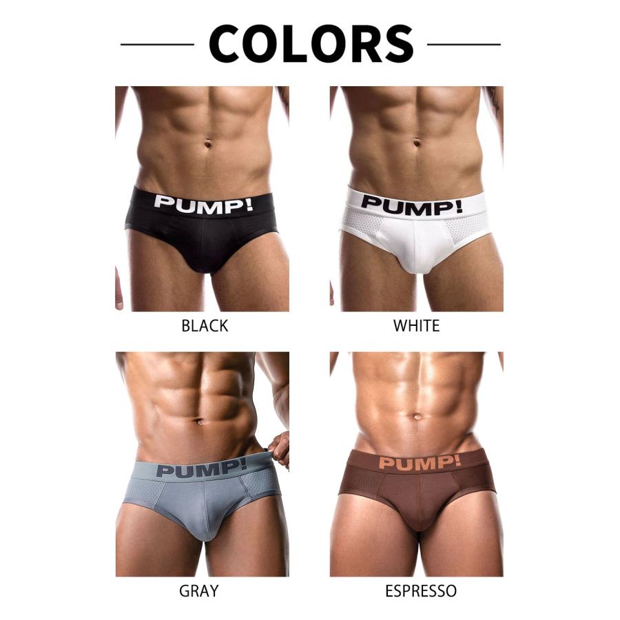 ブリーフ メンズ ローライズブリーフ PUMP UNDERWEAR CLASSIC BRIEF パンプ スポーツ 吸汗速乾 パンツ 下着 男性 ブランド セクシー | PUMP! UNDERWEAR | 22