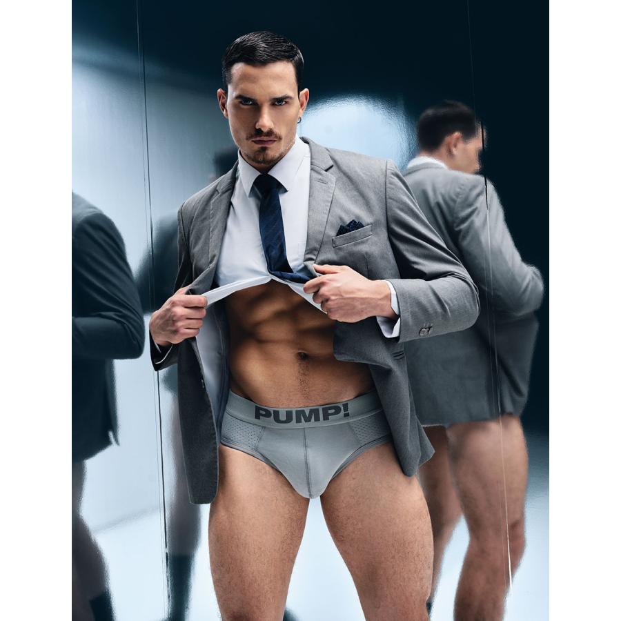 ブリーフ メンズ ローライズブリーフ PUMP UNDERWEAR CLASSIC BRIEF パンプ スポーツ 吸汗速乾 パンツ 下着 男性 ブランド セクシー | PUMP! UNDERWEAR | 05