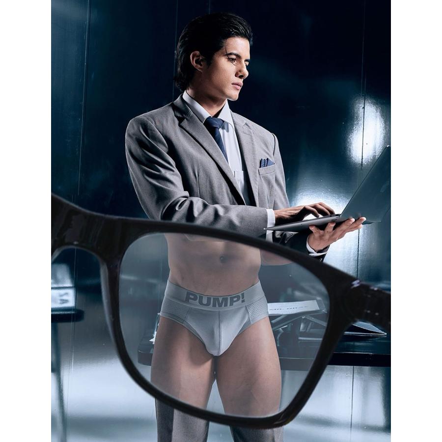 ブリーフ メンズ ローライズブリーフ PUMP UNDERWEAR CLASSIC BRIEF パンプ スポーツ 吸汗速乾 パンツ 下着 男性 ブランド セクシー | PUMP! UNDERWEAR | 08