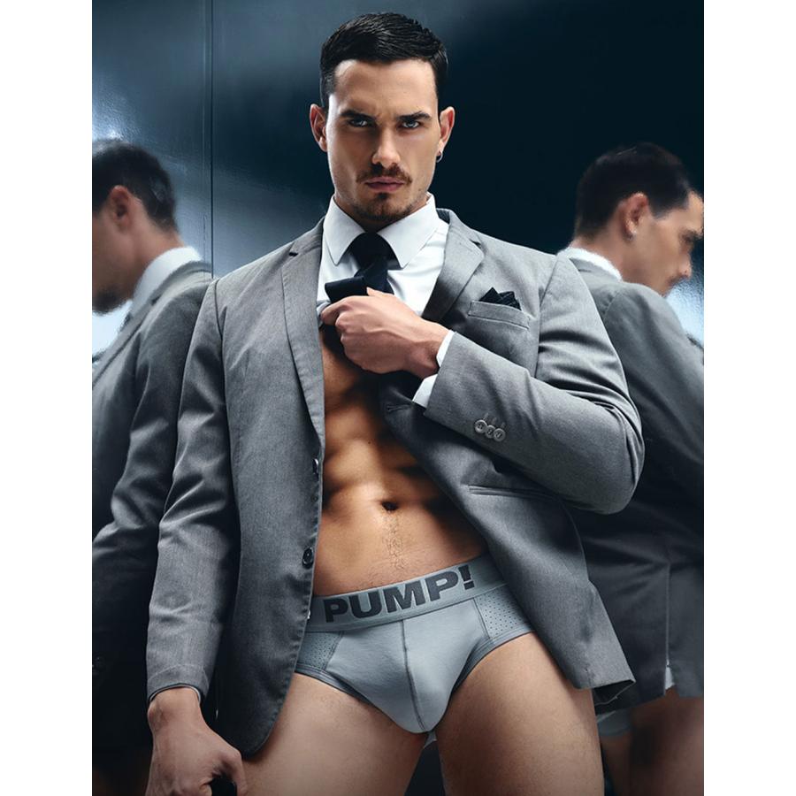 ブリーフ メンズ ローライズブリーフ PUMP UNDERWEAR CLASSIC BRIEF パンプ スポーツ 吸汗速乾 パンツ 下着 男性 ブランド セクシー | PUMP! UNDERWEAR | 12