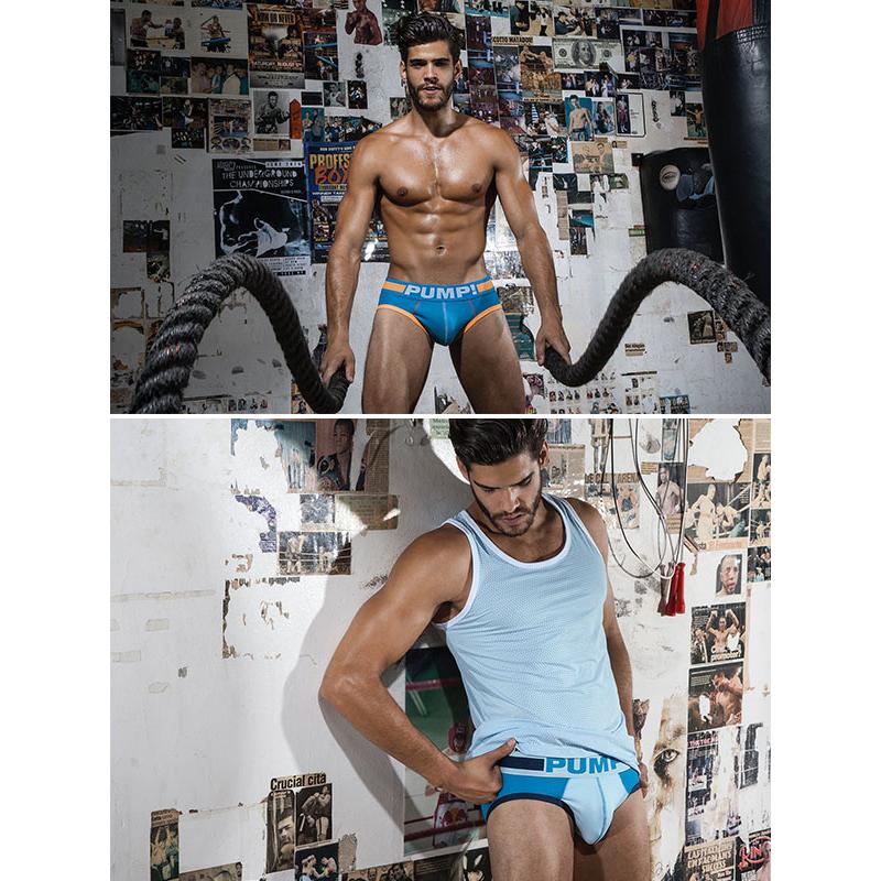 ブリーフ メンズ ローライズブリーフ PUMP UNDERWEAR COTTON STRETCH BRIEF パンプ スポーツ 吸汗速乾 パンツ 下着 男性 ブランド セクシー | PUMP! UNDERWEAR | 23