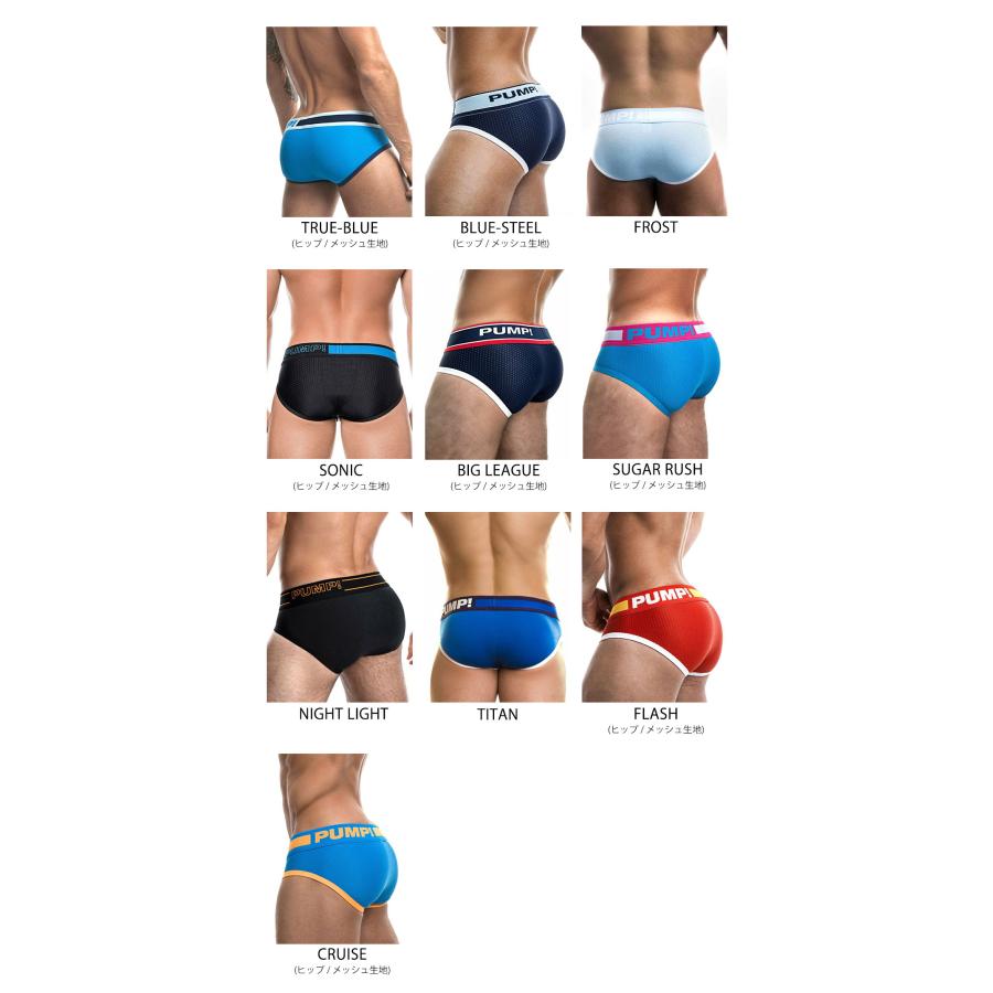 ブリーフ メンズ ローライズブリーフ PUMP UNDERWEAR COTTON STRETCH BRIEF パンプ スポーツ 吸汗速乾 パンツ 下着 男性 ブランド セクシー | PUMP! UNDERWEAR | 26