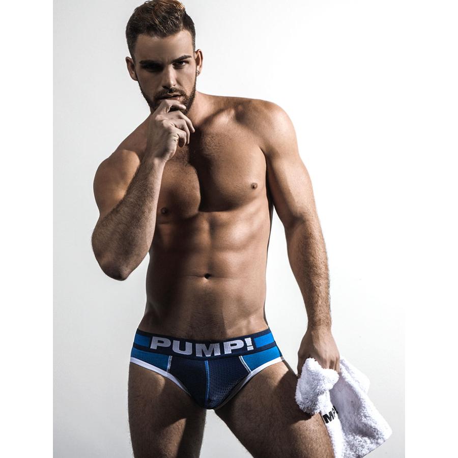 ブリーフ メンズ ローライズブリーフ PUMP UNDERWEAR COTTON STRETCH BRIEF パンプ スポーツ 吸汗速乾 パンツ 下着 男性 ブランド セクシー | PUMP! UNDERWEAR | 18