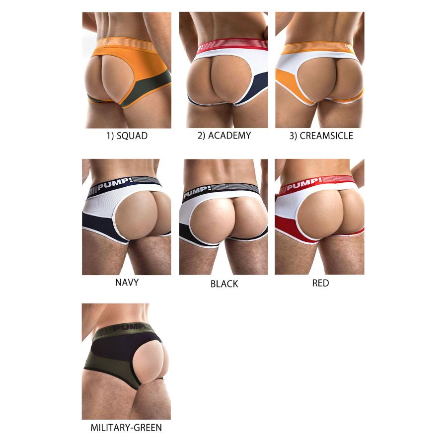 Oバック メンズ ローライズボクサーパンツ バックレス PUMP UNDERWEAR ACCESS TRUNK パンプ スポーツ 吸汗速乾 パンツ 下着 男性 ブランド セクシー | PUMP! UNDERWEAR | 18