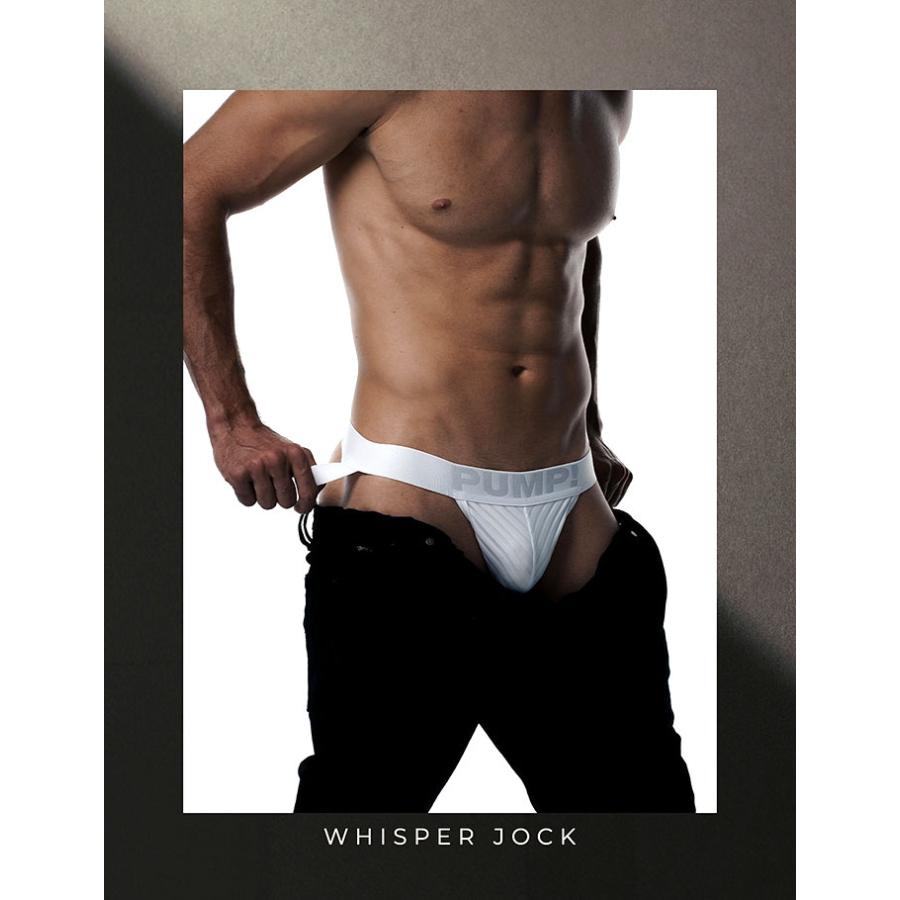 ジョックストラップ メンズ ケツ割れ ケツワレ サポーター PUMP UNDERWEAR WHISPER JOCK パンプ スポーツ 吸汗速乾 パンツ 下着 男性 ブランド セクシー | PUMP! UNDERWEAR | 05