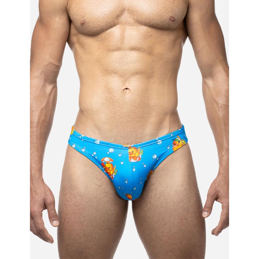 メンズ 水着 ビキニ ビキニブリーフ ビキニパンツ PUMP UNDERWEAR DUCKY WATER CHEEKYK プリント 柄 パンプ 男性 海パン スイムウェア ブランド 返品不可 | PUMP! UNDERWEAR | 11