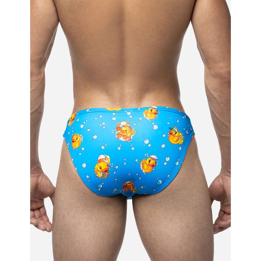 メンズ 水着 ビキニ ビキニブリーフ ビキニパンツ PUMP UNDERWEAR DUCKY WATER CHEEKYK プリント 柄 パンプ 男性 海パン スイムウェア ブランド 返品不可 | PUMP! UNDERWEAR | 12