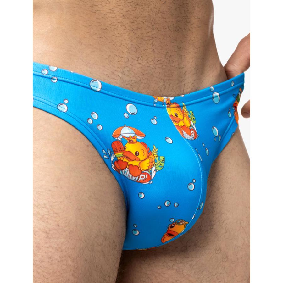 メンズ 水着 ビキニ ビキニブリーフ ビキニパンツ PUMP UNDERWEAR DUCKY WATER CHEEKYK プリント 柄 パンプ 男性 海パン スイムウェア ブランド 返品不可 | PUMP! UNDERWEAR | 14