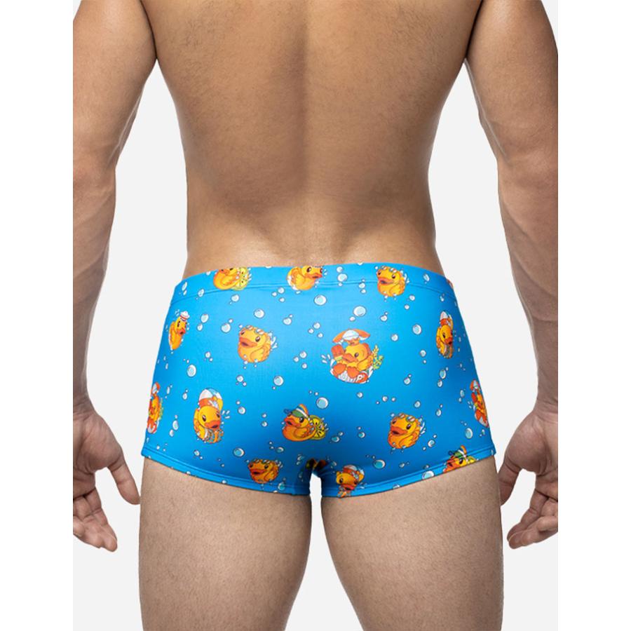 メンズ 水着 ボックス型スイムトランクス スイムパンツ PUMP UNDERWEAR DUCKY WATER TRUNK プリント 柄 パンプ 男性 海パン スイムウェア ブランド 返品不可 | PUMP! UNDERWEAR | 12
