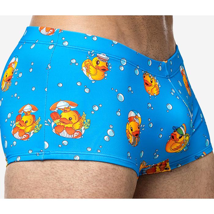 メンズ 水着 ボックス型スイムトランクス スイムパンツ PUMP UNDERWEAR DUCKY WATER TRUNK プリント 柄 パンプ 男性 海パン スイムウェア ブランド 返品不可 | PUMP! UNDERWEAR | 14
