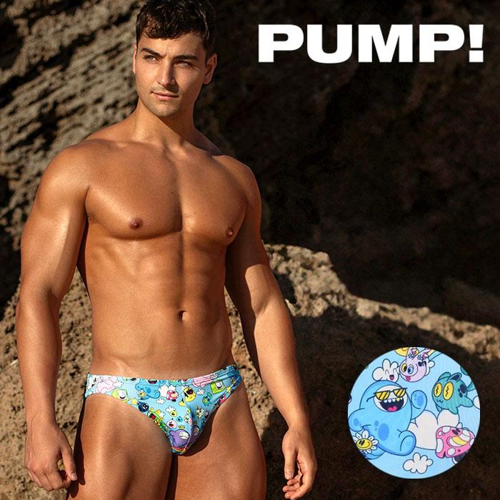 PUMP パンプ メンズ水着 ビキニ FUNTOPIA WATER CHEEKY ビーチウェア 海パン スイムウェア | PUMP! UNDERWEAR