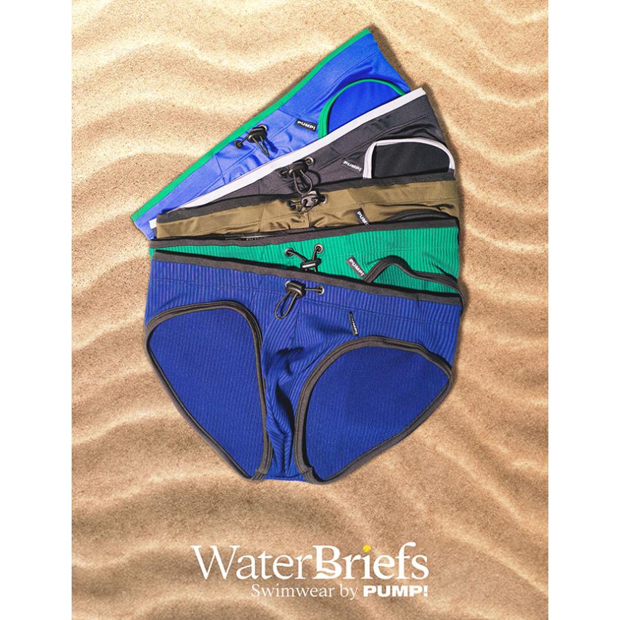 メンズ 水着 ビキニ ビキニブリーフ ビキニパンツ PUMP UNDERWEAR WATER BRIEF パンプ 男性 ビーチウェア 海パン スイムウェア ブランド セクシー 返品不可 | PUMP! UNDERWEAR | 23