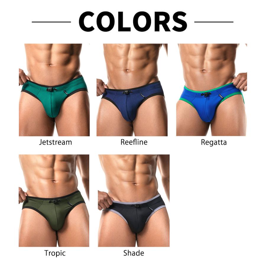 メンズ 水着 ビキニ ビキニブリーフ ビキニパンツ PUMP UNDERWEAR WATER BRIEF パンプ 男性 ビーチウェア 海パン スイムウェア ブランド セクシー 返品不可 | PUMP! UNDERWEAR | 24