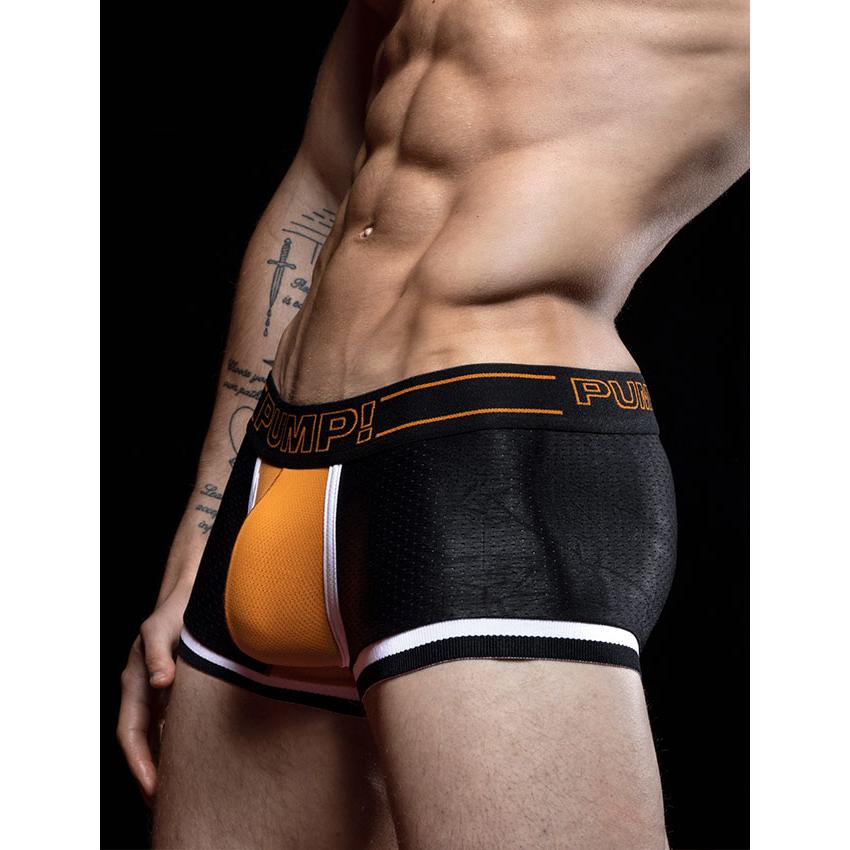 ボクサーパンツ メンズ ローライズボクサーパンツ PUMP UNDERWEAR MICRO MESH BOXER パンプ スポーツ 吸汗速乾 パンツ 下着 男性 ブランド セクシー | PUMP! UNDERWEAR | 24