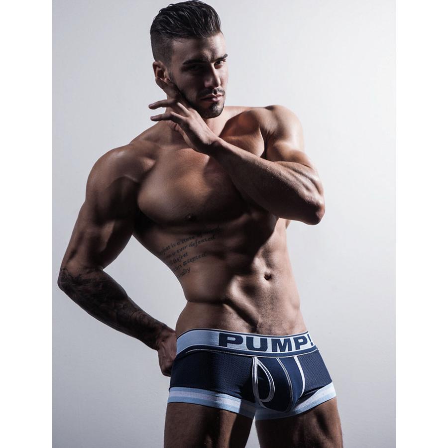 ボクサーパンツ メンズ ローライズボクサーパンツ PUMP UNDERWEAR MICRO MESH BOXER パンプ スポーツ 吸汗速乾 パンツ 下着 男性 ブランド セクシー | PUMP! UNDERWEAR | 12