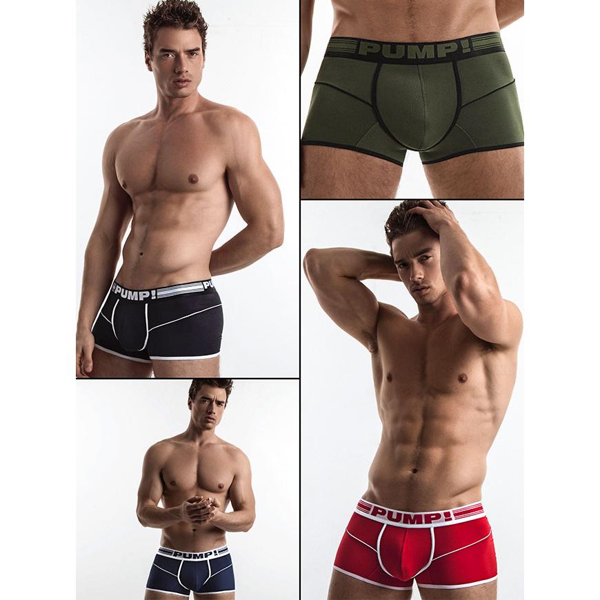 ボクサーパンツ メンズ ローライズボクサーパンツ PUMP UNDERWEAR FREE FIT BOXER パンプ スポーツ 吸汗速乾 パンツ 下着 男性 ブランド セクシー | PUMP! UNDERWEAR | 17