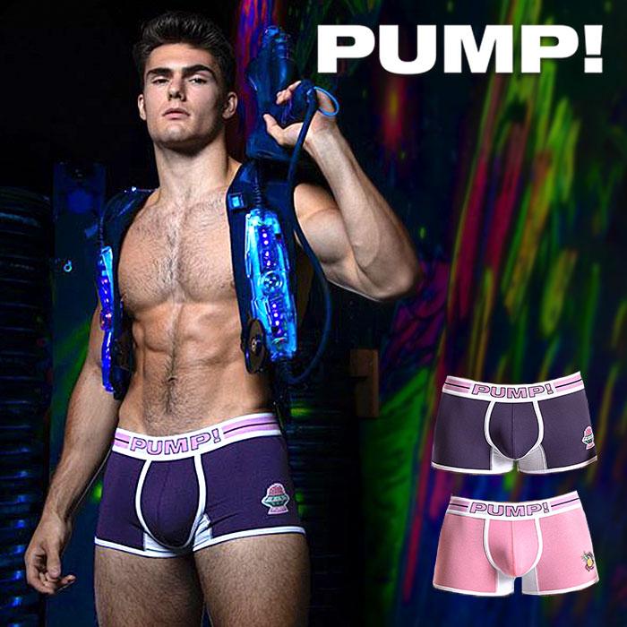 ボクサーパンツ メンズ ローライズボクサーパンツ PUMP UNDERWEAR SPACE CANDY BOXER パンプ スポーツ 吸汗速乾 パンツ 下着 男性 ブランド セクシー | PUMP! UNDERWEAR