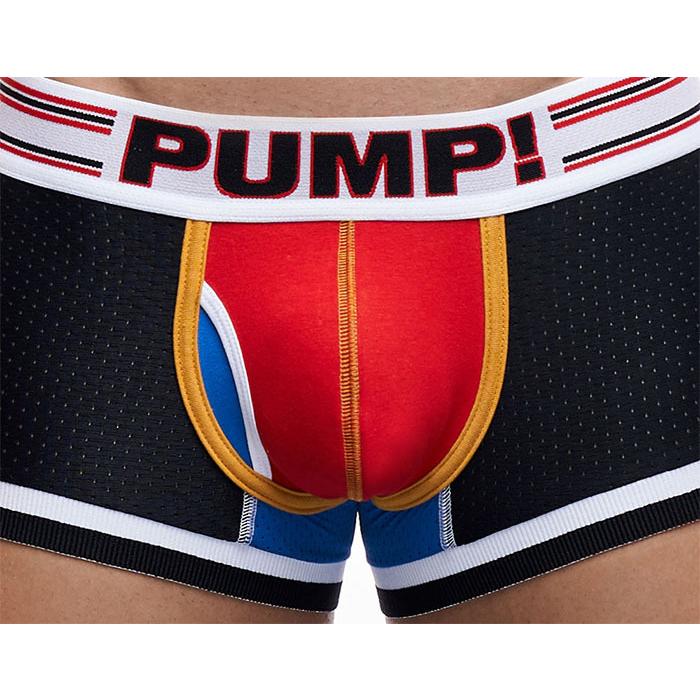 ボクサーパンツ メンズ ローライズボクサーパンツ PUMP UNDERWEAR E-RACER TOUCHDOWN BOXER パンプ スポーツ 吸汗速乾 パンツ 下着 男性 ブランド セクシー | PUMP! UNDERWEAR | 17