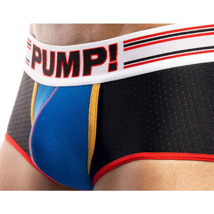 Oバック メンズ ローライズボクサーパンツ バックレス PUMP UNDERWEAR E-RACER ACCESS TRUNK パンプ スポーツ 吸汗速乾 パンツ 下着 男性 ブランド セクシー | PUMP! UNDERWEAR | 15