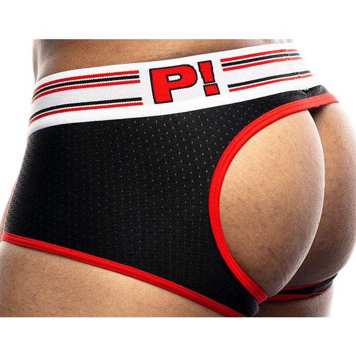 Oバック メンズ ローライズボクサーパンツ バックレス PUMP UNDERWEAR E-RACER ACCESS TRUNK パンプ スポーツ 吸汗速乾 パンツ 下着 男性 ブランド セクシー | PUMP! UNDERWEAR | 16